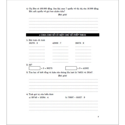 Combo Vở Bài Tập Nâng Cao Toán 4 Tập 1 + 2 (Bám Sát SGK Kết Nối Tri Thức Với Cuộc Sống - Bộ 2 Cuốn) - HA