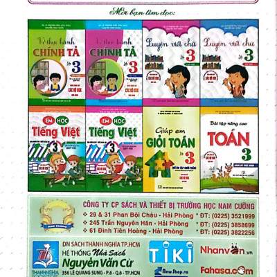 Vở Bài Tập Nâng Cao Từ Và Câu Lớp 3 ( Dùng Cho các bộ Sách giáo khoa hiện hành )