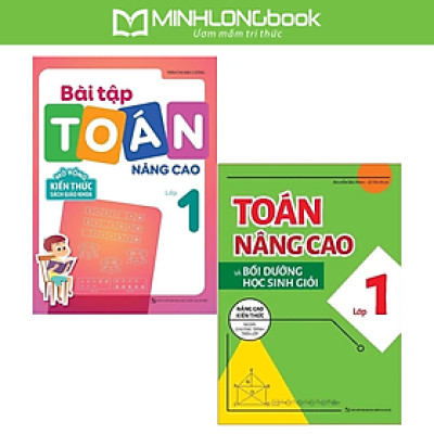 Sách: Combo 2 Cuốn Toán Nâng Cao Lớp 1