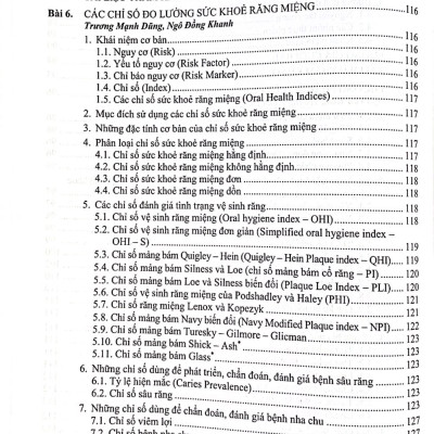 Nha Khoa Cộng Đồng - Sách dùng cho sinh viên Răng Hàm Mặt