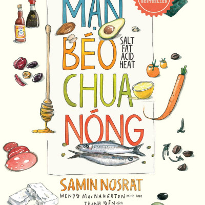 Sách - Mặn Béo Chua Nóng - Bìa Cứng (Tái Bản 2025)