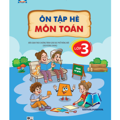 Sách - Ôn tập hè môn Toán + Tiếng Việt lớp 3 ( Sách dùng chung )