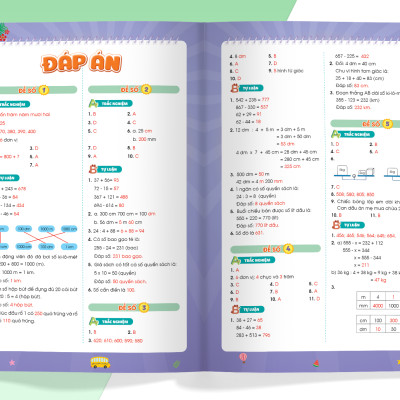 Sách - Phiếu ôn hè Toán lớp 2 (MG)