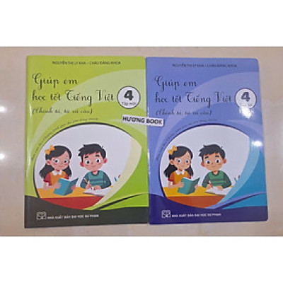 Sách - Combo Giúp em học tốt Tiếng Việt lớp 4 - tập 1 + 2 (KP)