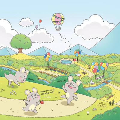 Bảy Anh Em Nhà Chuột - Trò Chơi Mùa Xuân - Nước Ép Mây