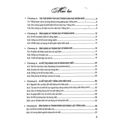 Ứng Dụng Trí Tuệ Nhân Tạo AI Trong Dạy Và Học Môn Tiếng Anh (Dành Cho Giáo Viên Và Học Sinh - Dùng Chung Cho SGK) (HA)