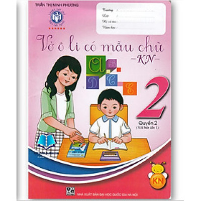 Sách - Vở ô li có mẫu chữ 2 - quyển 1, 2 (Kết nối)
