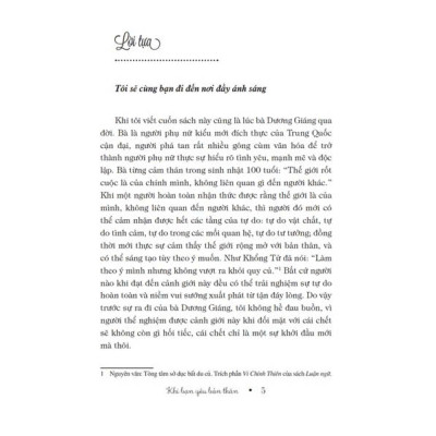 Sách Khi bạn yêu bản thân