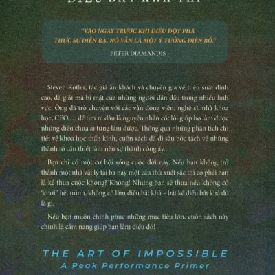 Chinh Phục Điều Bất Khả Thi - Steven Kotler; Trịnh Ngọc Minh dịch