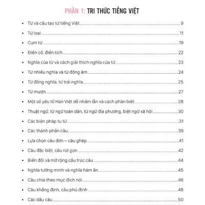 Sách - Làm Chủ Kiến Thức Ngữ Văn Bằng Sơ Đồ Tư Duy Lớp 9 - Luyện Thi Vào 10 - Phần 2 - Tiếng Việt-Tập Làm Văn