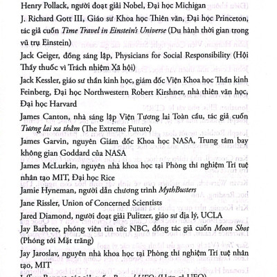 Vật Lý Của Tương Lai