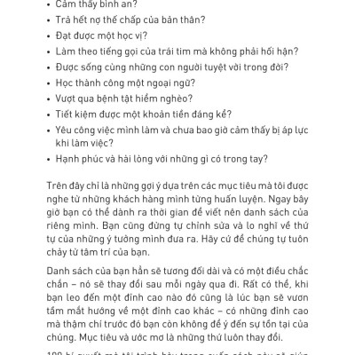 Sách - 100 Bí Quyết Của Người Thành Công - Những Bài Tập Nhỏ Thay Đổi Cuộc Đời