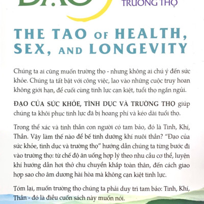 Đạo Của Sức Khỏe, Tình Dục Và Trường Thọ