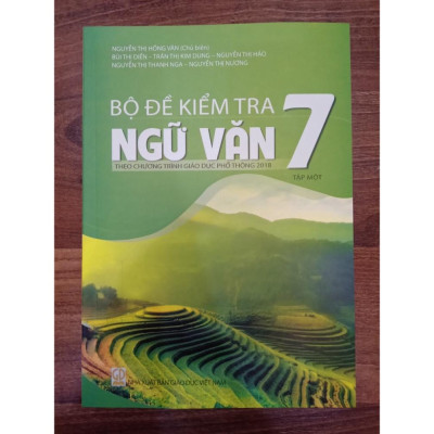Sách - Combo Bộ đề kiểm tra ngữ văn 7 ( Tập 1 + Tập 2 )