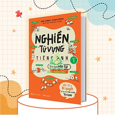 Sách Combo Nghiền từ vựng tiếng Anh Học qua gốc từ bằng hình ảnh (2 Quyển)