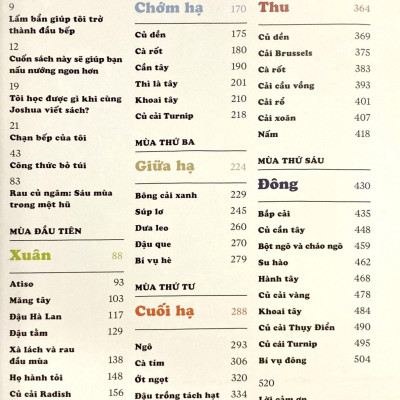 6 Mùa - Six Seasons James Beard Foundation Award Winner