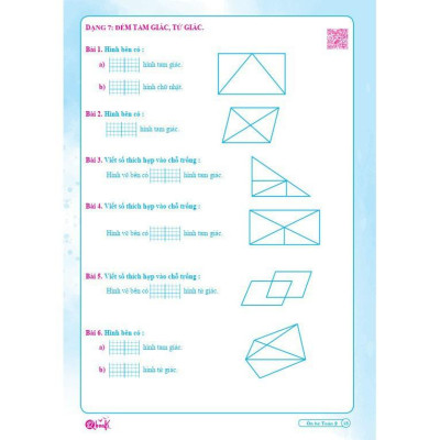 Ôn Tập Hè Toán 2 - Dành cho học sinh lớp 2 lên lớp 3 (1 cuốn)