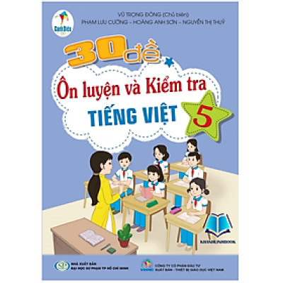 Sách - 30 đề ôn luyện và kiểm tra tiếng việt 5 ( cánh diều )