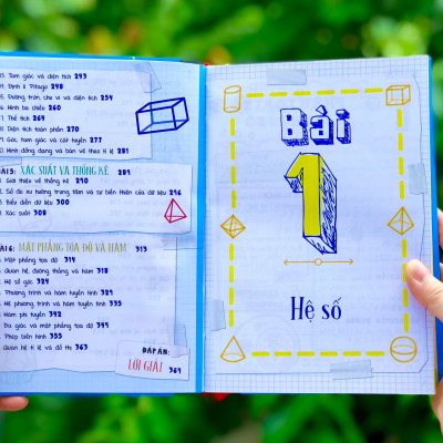 Sách Toán Học - Sổ Tay Bài Tập Toán - Á Châu Book - Tổng Hợp Kiến Thức Toán Học Từ Lớp 4 Đến lớp 9