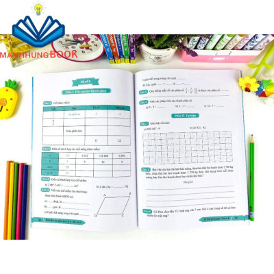 Sách - 36 Đề Ôn Luyện Toán 4 - Biên soạn theo chương trình GDPT mới.