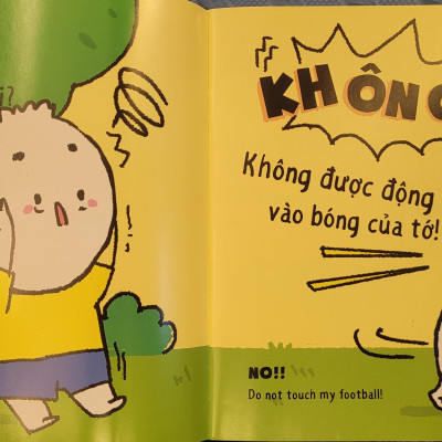 Sách Ehon Miu Bé Nhỏ Phần 2 Song Ngữ - Đừng Ích Kỷ Nhé