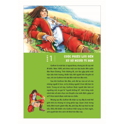 Những cuộc phiêu lưu của Gulliver - Tủ sách Danh tác trong nhà trường (bản rút gọn)