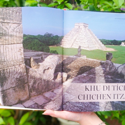 Combo 2 Cuốn Sách Bách Khoa Toàn Thư - Kỳ Quan Thế Giới, Bí Ẩn Của Lịch Sử- Tổng Hợp Kiến Thức Về Lịch Sử, Địa Lý, Du Lịch Khám Phá Thế Giới - Á Châu Books Bìa Cứng, In Màu