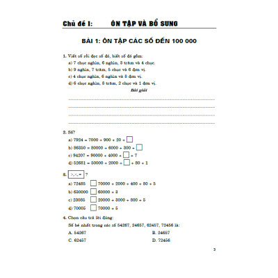 Combo Vở Bài Tập Nâng Cao Toán 4 Tập 1 + 2 (Bám Sát SGK Kết Nối Tri Thức Với Cuộc Sống - Bộ 2 Cuốn) - HA