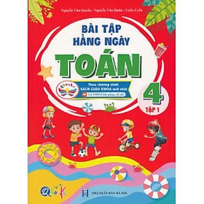 Sách - Bài tập hằng ngày Toán 4 tập 1 (Cánh diều)