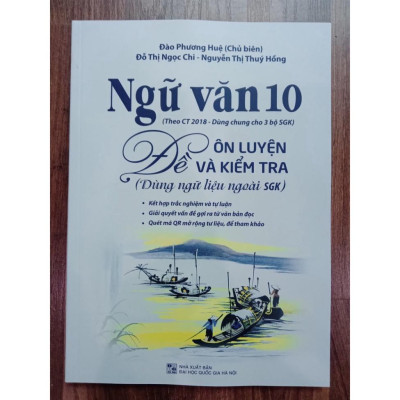 Sách - Combo 2 cuốn Ngữ Văn 10 đề ôn luyện và kiểm tra + Phương pháp đọc hiểu và viết (Dùng ngữ liệu ngoài sgk)
