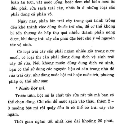 Ăn Trái Cây Trị Bệnh Và Thanh Lọc Cơ Thể