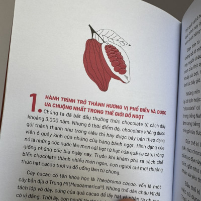 Sách - [In hai màu, tranh minh họa] ẨM THỰC CHINH PHỤC THẾ GIỚI - CHOCOLATE - Ngọc Hân, Bảo Anh - NXB Kim Đồng