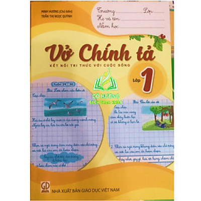Sách - Vở chính tả 1 ( kết nối tri thức )