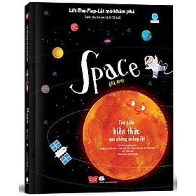 Sách Lift The Flap - Lật Mở Khám Phá -  Vũ Trụ