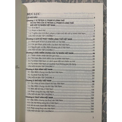 Sách - Giáo trình địa lí tự nhiên Việt Nam