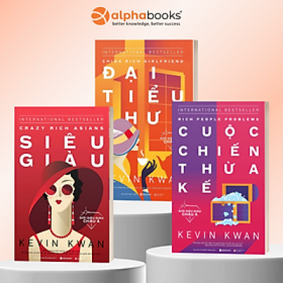 Combo Bí Mật Giới Siêu Giàu ( Giới Siêu Giàu Châu Á 1: Siêu Giàu + Giới Siêu Giàu Châu Á 2: Đại Tiểu Thư + Giới Siêu Giàu Châu Á 3: Cuộc Chiến Thừa Kế)  Tặng Kèm Bookmark Tuyệt Đẹp