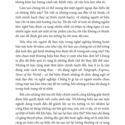 Sách - Hướng Dẫn Sử Dụng Tin Tức - Tin Vào Đâu Trong Một Thế Giới Ngập Tràn Tin Giả