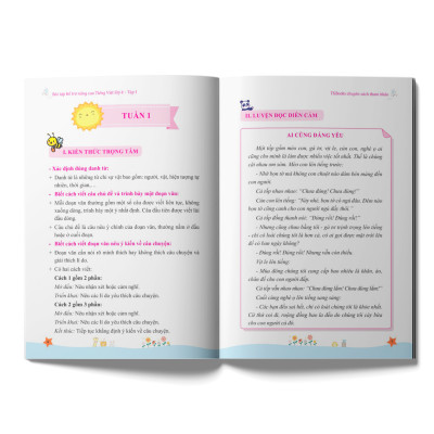  Combo Bài tập bổ trợ nâng cao Tiếng Việt lớp 4 - Phân loại lẻ/combo