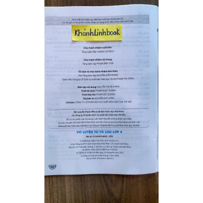 Sách - Luyện từ và câu lớp 4 (kết nối tri thức với cuộc sống)