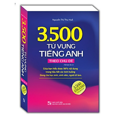 Sách - 3500 từ vựng tiếng Anh theo chủ đề (bản màu)