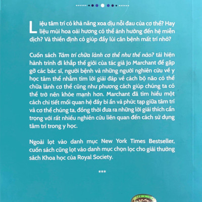 Tâm Trí Chữa Lành Cơ Thể Như Thế Nào