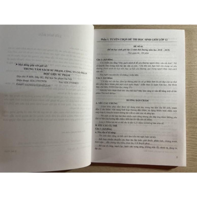 Sách - Tuyển chọn đề thi học sinh giỏi trung học phổ thông môn ngữ văn