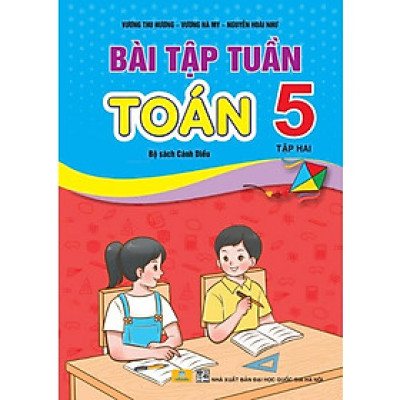 Sách - Combo 2 Cuốn Bài Tập Tuần Toán 5 - Cánh Diều - ndbooks
