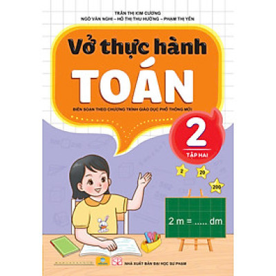 Sách - Vở Thực Hành Toán 2 - Biên soạn theo chương trình GDPT mới - ndbooks