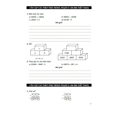 Combo Vở Bài Tập Nâng Cao Toán 4 Tập 1 + 2 (Bám Sát SGK Kết Nối Tri Thức Với Cuộc Sống - Bộ 2 Cuốn) - HA