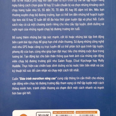 Giáo Trình Marathon Nâng Cao - Dành Cho Những Chân Chạy Sẵn Sàng Tập Luyện Chăm Chỉ Và Bài Bản