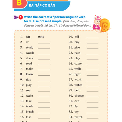 English Grammar For Kids - Ngữ Pháp Tiếng Anh Tiểu Học - Tập 2 (Có Đáp Án)