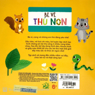 Tay Khéo Tay Xinh - Bé Vẽ Thú Non