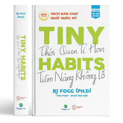 Sách Tiny Habits : Thói quen tí hon - Tiềm năng khổng lồ - Happy Live