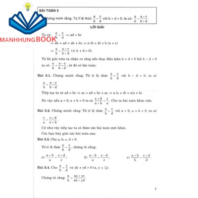 sách - định hướng và phát triển tư duy giải bài tập toán khó lớp 7 - tập 2 (biên soạn theo chương trình gdpt mới)